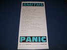 THE SMITHS - PANIC - 1986 PROMO POSTER (MORRISSEY)