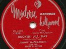 Hear - Rare Blues 78 - Jimmy McCracklin - Rockin All Day - Modern 762 - VG++