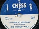 Hear - Rare Blues 78- Howlin Wolf - Moanin At Midnight - Chess # 1479 - VG-