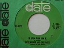 1968 Psych 45 DICK WAGNER & THE FROSTS Sunshine / Little Girl  DATE 1596 LISTEN