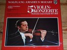 GRUMIAUX - PELLICCIA - SEALED   - Mozart 5 violin concertos - box  PHILIPS