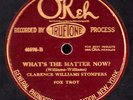 Clarence Williams Stompers on Okeh 40598  E+/EE-
