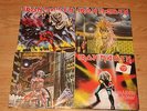 4 Iron Maiden LPs  Beast / Japan / Somewhere in Time / Self titled