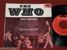 TRES RARE 45T THE WHO The Last Time - Under My Thumb (ROLLING STONES) 1967