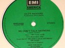 CLIFF RICHARD - WE DON'T TALK ANYMORE on EMI 1979 USA DJ DISCO 12
