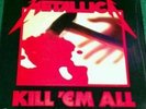Metallica Kill 'em All LP RARE Megaforce Original'83 MINT Shrink hear no barcode