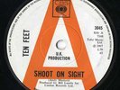 Ten Feet - Shoot On Sight / Losing Game - CBS ORIG 1967 UK DEMO 7