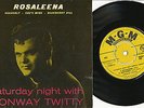 CONWAY TWITTY EP Denmark MGM EPD-108 