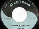 rare Soul R&B 45 EDDIE BO i found a little girl AT LAST