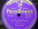 Papa Charlie Jackson 78 Paramount 12375 Up the Way Bound /Four Eleven Forty Four