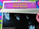 1964 BEATLES ALBUM COVER PASTED OVER THE FANTASTIC FIVE KEYS ALBUM A RARE COVER.