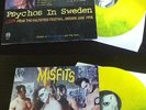 The Misfit - Psychos In Sweden RARE Yellow Vinyl only 147 copies LP/Import