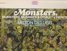 Orig MILTON DELUGG Music For Monsteres Munsters Mummies & Other TV Fiends LP EX