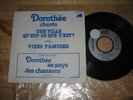 DOROTHEE - une fille qu'est ce que c'est  SP PROMO  TRES RARE