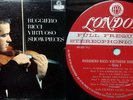 RUGGIERO RICCI / Virtuoso Showpieces / UK DECCA-LONDON FFSS WB BB CS-6039