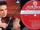RUGGIERO RICCI / Sibelius Violin Concerto / UK DECCA-LONDON FFSS WB BB CS-6067