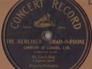 Pryors Orch. St Louis Rag on Berliner Brown Wax Ragtime