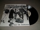 CONDEMNED 84 : Face The Aggression LP 1988 Skinhead Oi Punk  RARE 1st ISSUE 