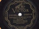 Victor 23003 Fess Williams Royal Flush Orch EVERYTHING'S OK Jelly James 1930 VG+