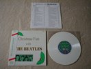 THE BEATLES Christmas Fun With JAPAN WHITE VINYL 10