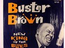 BUSTER BROWN: The New King Of The Blues LP (purple cover, 3