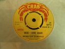 Winston Samuels Here I Come Again b/w With Out My Love crab ska 45
