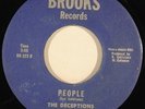 DECEPTIONS private soul funk 45 on BROOKS “People /Of All The Hearts” NM- HEAR