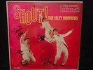 THE ISLEY BROTHERS AUTOGRAPHED (RARE) SHOUT LP