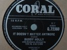 Buddy Holly - It Doesn't Matter Anymore / Raining In My Heart  (Coral 78rpm)