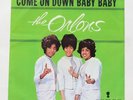 RARE Soul 45 Picture Sleeve – THE ORLONS – Come On Down Baby – CAMEO