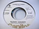 HEAR Northern Soul Promo 45 BUDDY CAUSEY There's a Way on Capitol (Promo)