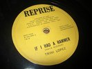 Philippine TRINI LOPEZ if I Had a Hammer / Unchain my heart 78rpm
