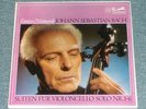 ENRICO MAINARDI - BACH CELLO SUITES - ED1 EURODISC 4LP MINT