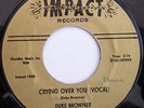 Northern Soul US 45 - DUKE BROWNER - Crying Over You - IMPACT 70's Gold Reissue