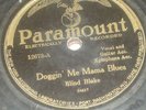 BLIND BLAKE DOGGIN ME MAMA BLUES 78 PARAMOUNT PREWAR
