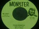 BILLY COLE & THE FOUKE MONSTERS FOUKE MONSTER 45 ARKANSAS GARAGE HEAR BIGFOOT