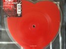 Yeah Yeah Yeahs - Cheated Hearts Red Heart Shaped Vinyl 7