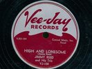 pc78-Blues-Veejay 100-Jimmy Reed-first record- VERY RARE