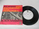 Black Sabbath Evil Woman Rarest Turksh Onlly Swirl Vertigo 7