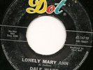 RARE Dale Ward TEEN 45 Lonely Mary Ann DOT 16759 LISTEN