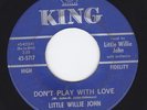 LITTLE WILLIE JOHN mod DON'T PLAY WITH LOVE popcorn 45 HEAR northern