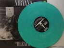 NIRVANA - Bleach LP - Sub Pop - GREEN MARBLE Vinyl