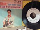RARE Elvis Presley 45rpm GOOD ROCKIN TONIGHT 1964 White Promo Label 447-0602 VG+