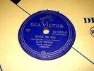 ELVIS PRESLEY stuck on you ORIG 78 RPM BRAZIL EDITION RCA BLUE LABEL