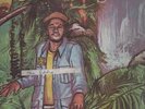 CARLTON LIVINGSTON - TRODDING THROUGH THE JUNGLE / [SONIC] VG ++