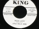 Little Willie John It Only Hurts A Little While Rock Love PROMO Dancer King 5870