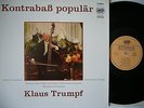 TRUMPF, KLAUS double-bass Bottesini,Kussewitsky,Montag,Masse ETERNA 729 242 MINT