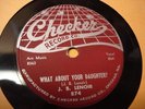 J.B. LENOIR  What About Your Daughter? / 5 Years CHECKER 875 CHICAGO BLUES