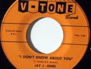 Hear It - JAY J JONES I Don't Know About You Rare NORTHERN SOUL 45