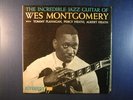 THE INCREDIBLE JAZZ GUITAR OF WES MONTGOMERY jazz Lp  RIVERSIDE G+